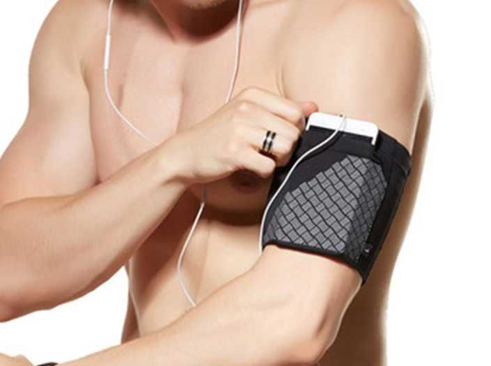 Bolsa Braçadeira Proteção Telemóvel Desporto Corrida (Novo)