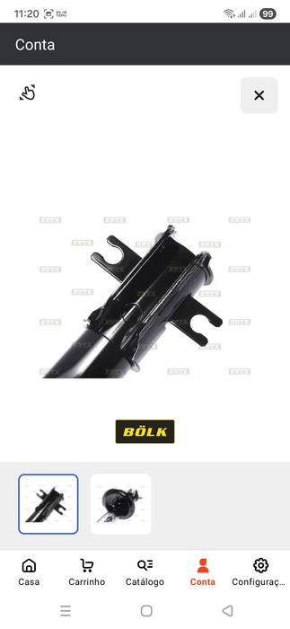 Suspensão dianteira Fiat