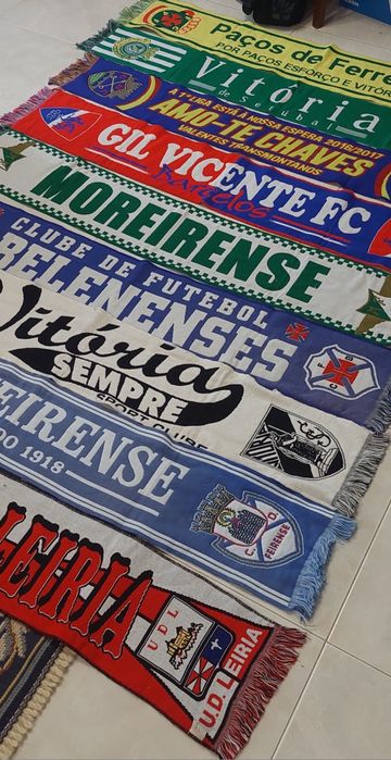 9 Encharpes,bufandas de futebol
