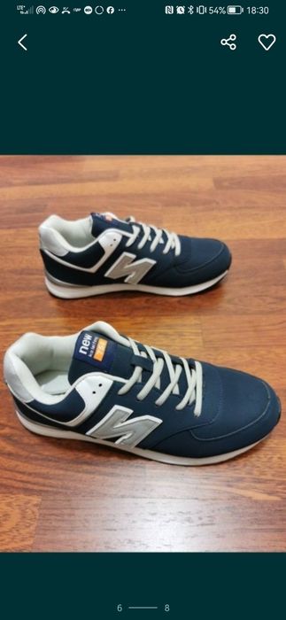 Sportowe Adidasy Męskie Lekkie Wygodne Niebieskie