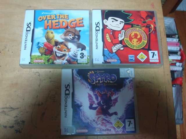 8 jogos originais nintendo ds
