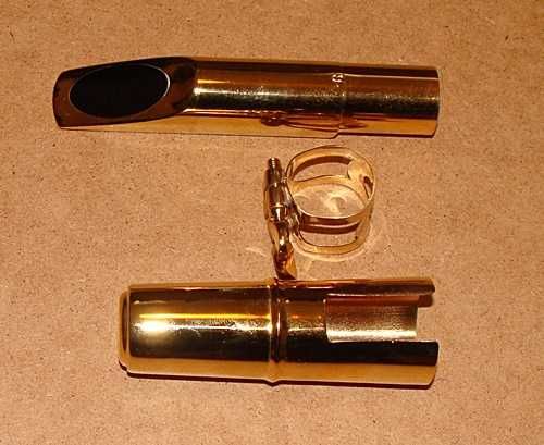 NOWY Ustnik metalowy S&S saksofon sopranowy #6