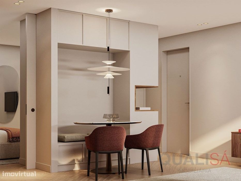 Apartamento T1 novo em Maximinos, a 100m do centro histórico de Bra...