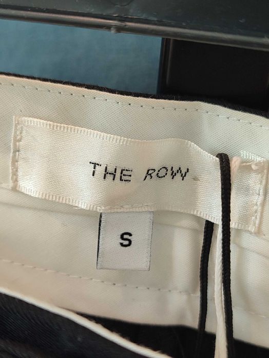 Брюки The Row Marcellita Pant in Virgin Wool Black