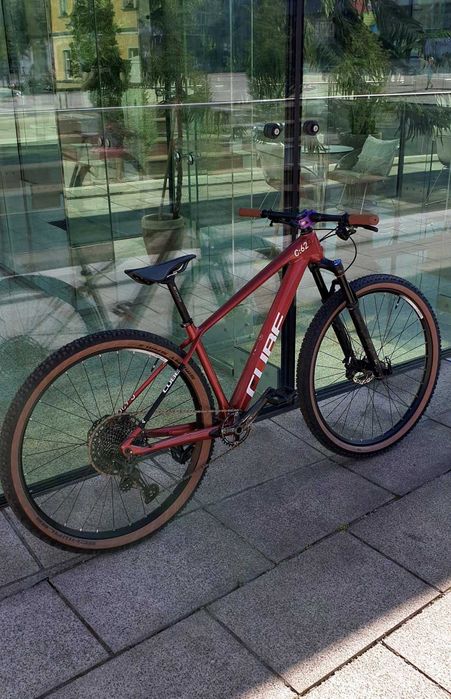 Ognista moc MTB Cube Reaction C:62, carbon, Rock Shox Revelation, Shimano SL, Sram Guide