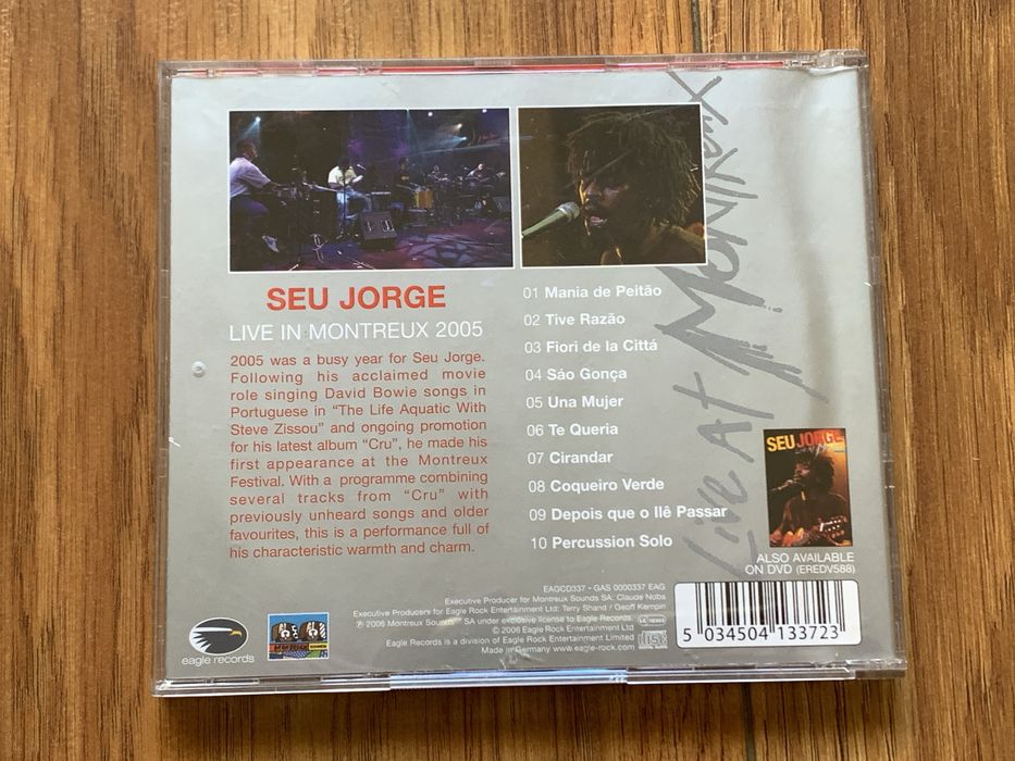 Seu Jorge - Live At Montreux 2005 - cd