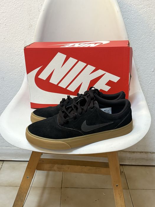 Nike Charge Suede Pretos (Tam. 44) - Como Novos c/ Caixa e Fatura