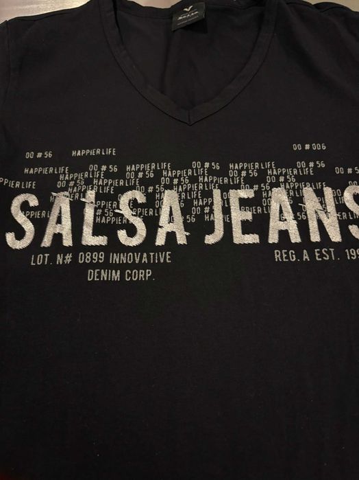 T-shirt Salsa M preta