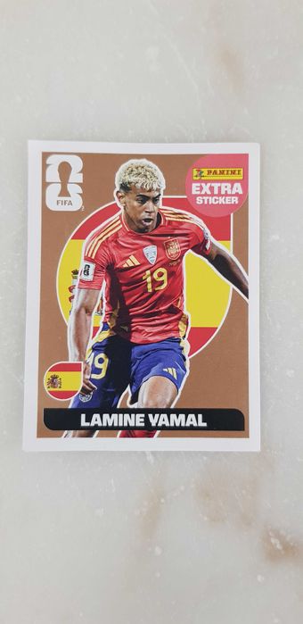 Extra sticker panini - Lamine Yamal bronze
