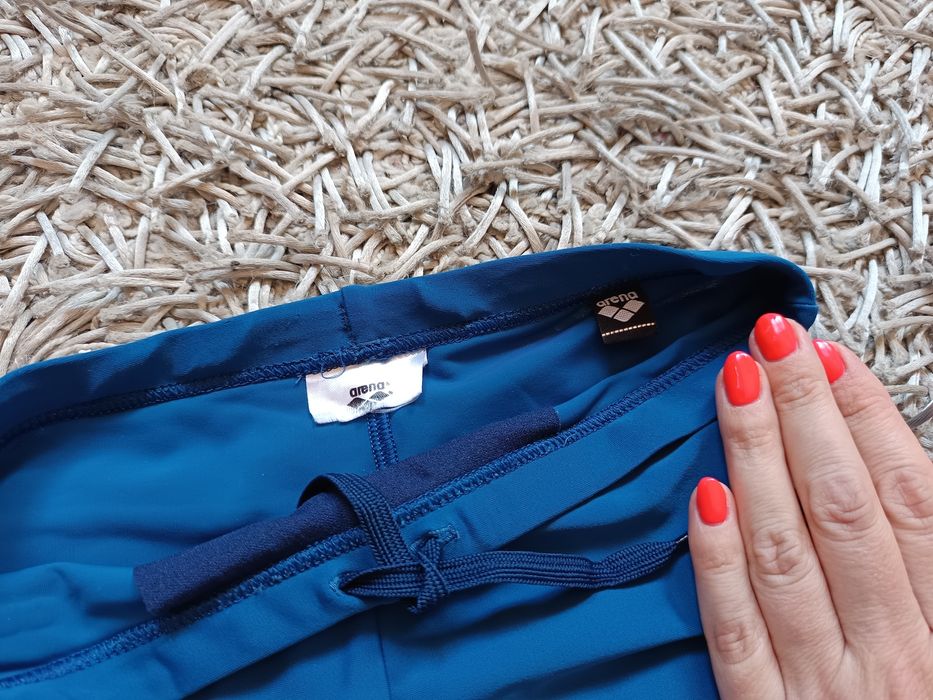 Kąpielówki chłopięce Arena niebieskie 5-6 lat 110-116