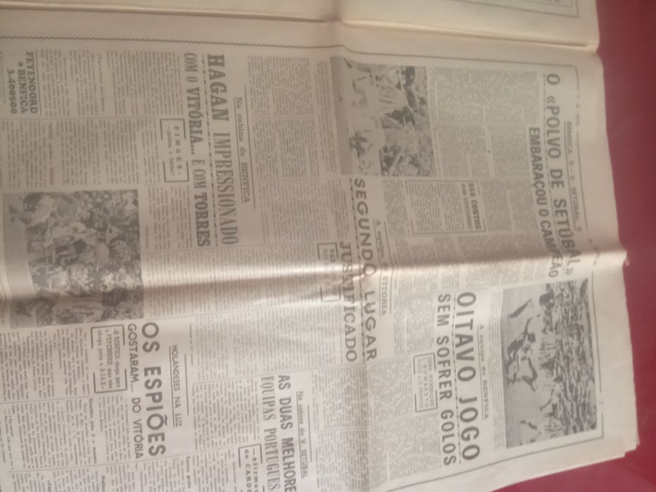 A Bola fevereiro 1972. Benfica V , Setúbal..