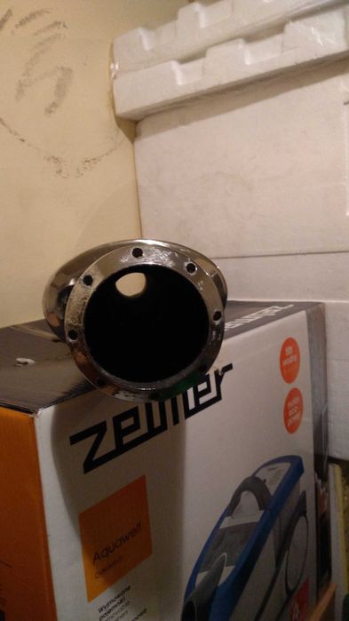 Tłumik końcowy chromowany  pasuje  także do Opel Corsa C  od 2004 r .