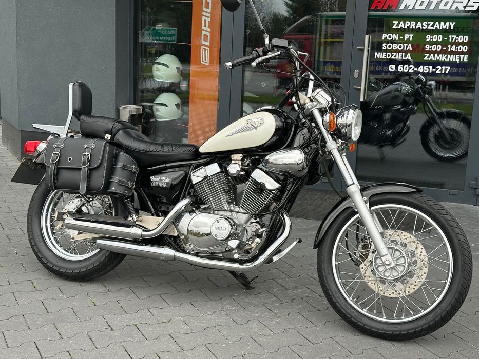 Yamaha Virago XV 125 DX Chrom, 1 Właściciel 11tys.km Ubrana, Dostawa do 31.12 GRATIS