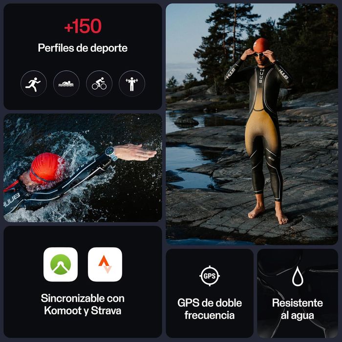 Polar Vantage V3 Relógio GPS Monitor Cardíaco Como NOVO