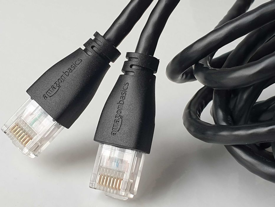 патч корд Cat 6 Gigabit  RJ45 26 AWG Ethernet Patch Amazon Basics 3.2м