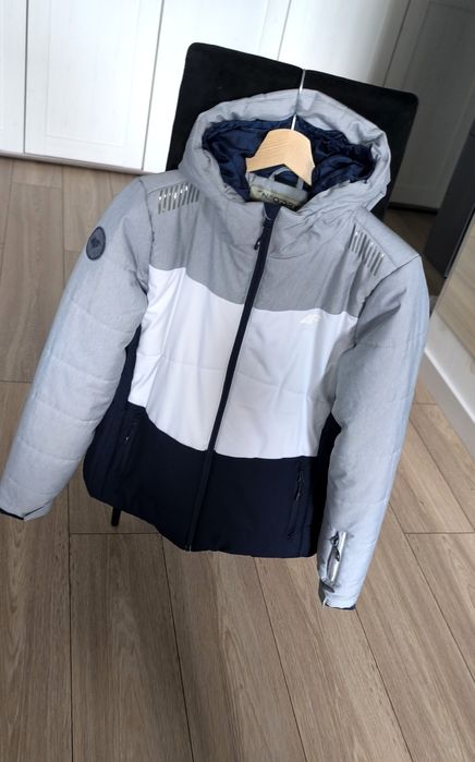 Dziewczęca Kurtka Zimowa Narciarska Membrana 8000 - 4F - Rozmiar 164