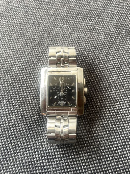 Zegarek Tissot, naprawiony mechanizm, sprawny