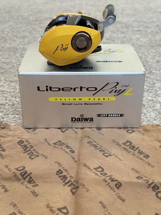 Daiwa Liberto Pixy Yellow Pearl 68L – мультипликаторна котушка. Japan