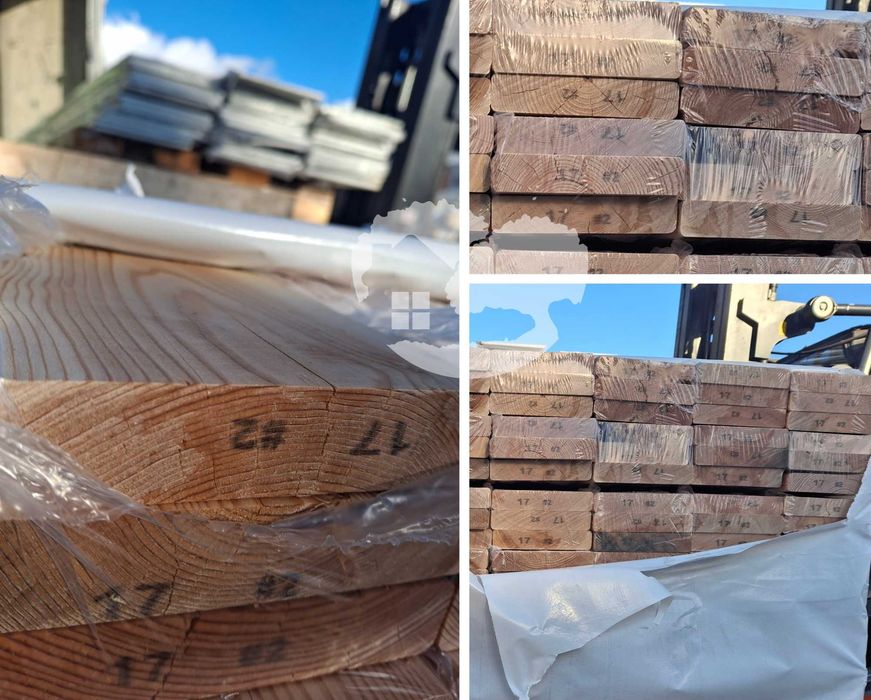 Deska tarasowa ryfel / gładka Modrzew Kanadyjski 27x143mm AB VEH Top