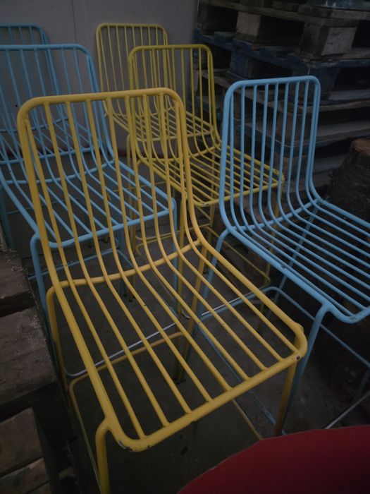 Барні стільці металеві