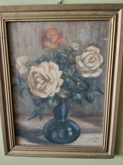Cudowna akwarela.Obraz G.Cygan 1993r