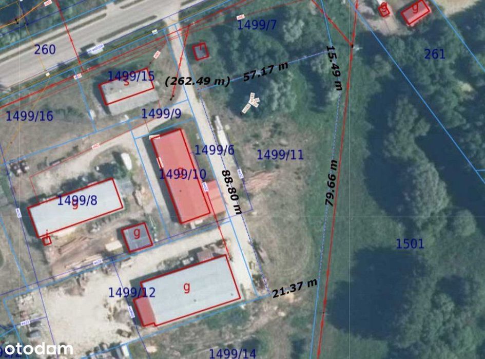 Działka przemysłowa 1,04 ha | MPZP | Dubienka