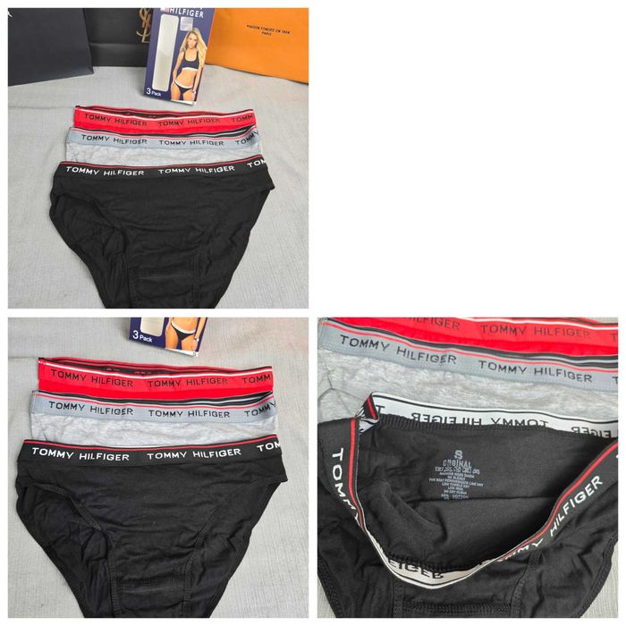 bielizna damska 3pak stringi majtki calvin th victoria kolory