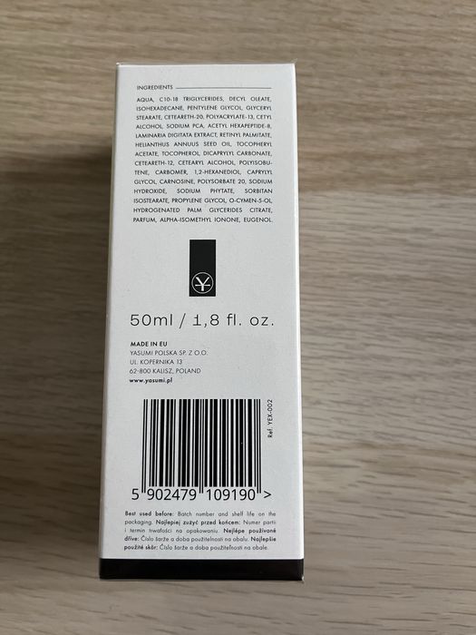 Krem przeciwzmarszczkowy do twarzy Yasumi