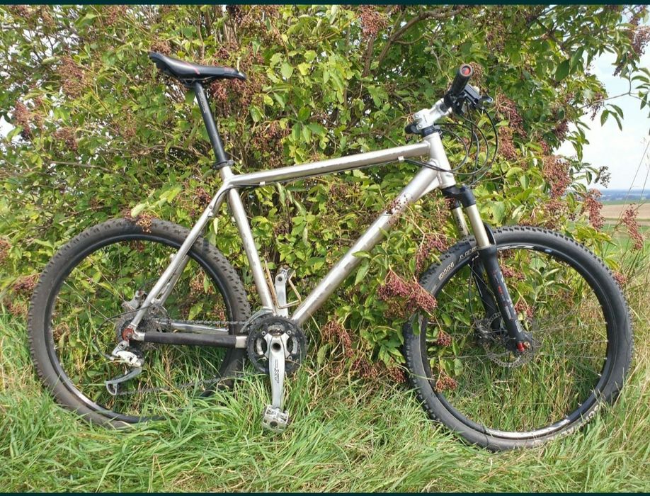 Rower MTB XC Cube Reaction uszkodzona rama 22cale koła 26cali