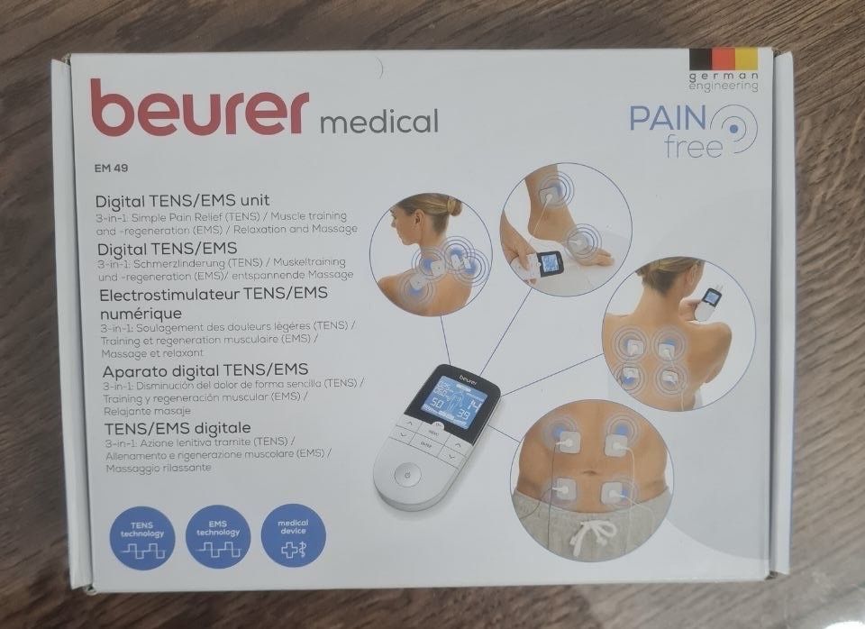 Profesjonalny elektrostymulator TENS/EMS EM 49 Beurer