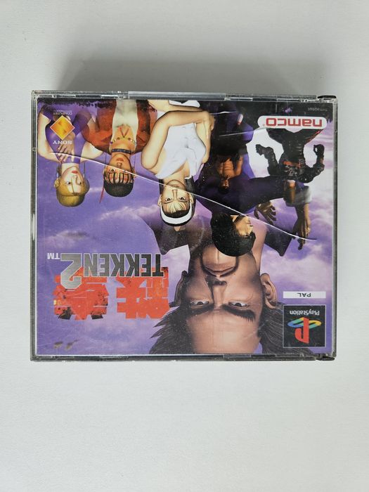 Tekken 2 big box ps1 psx