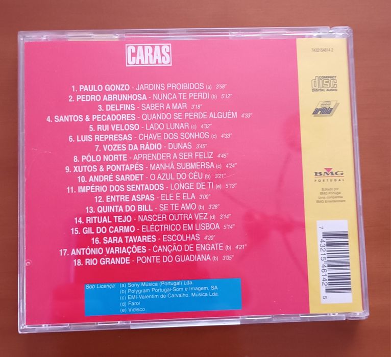 Cd - compilação das melhores músicas