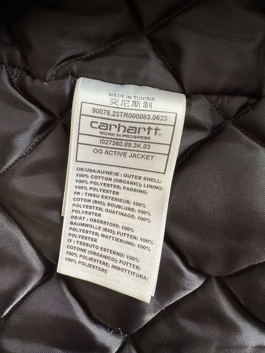 Carhartt active jacket wip