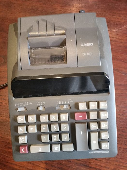 Máquina calcular Casio