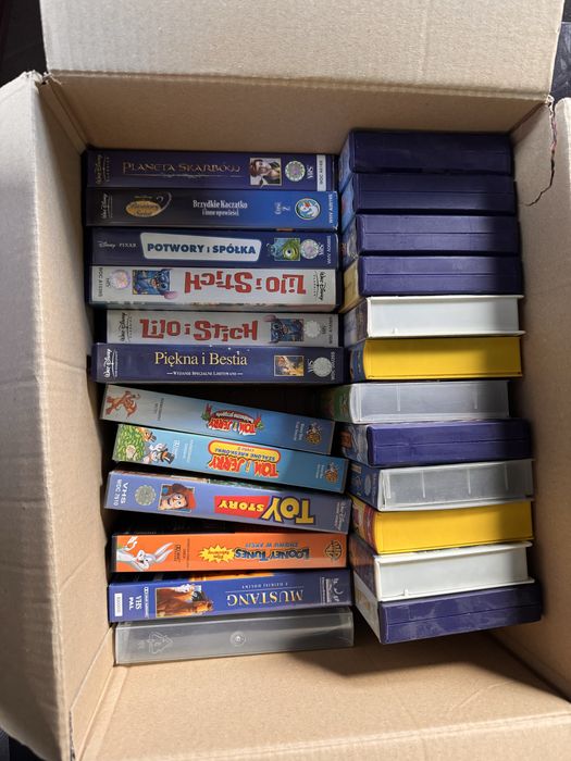 VHS kasety same HITY!!!