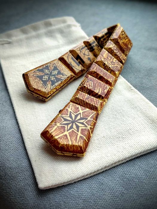 Винтажные четки ручной работы Бильярдный шар СССР Чотки Перекидные ИТК