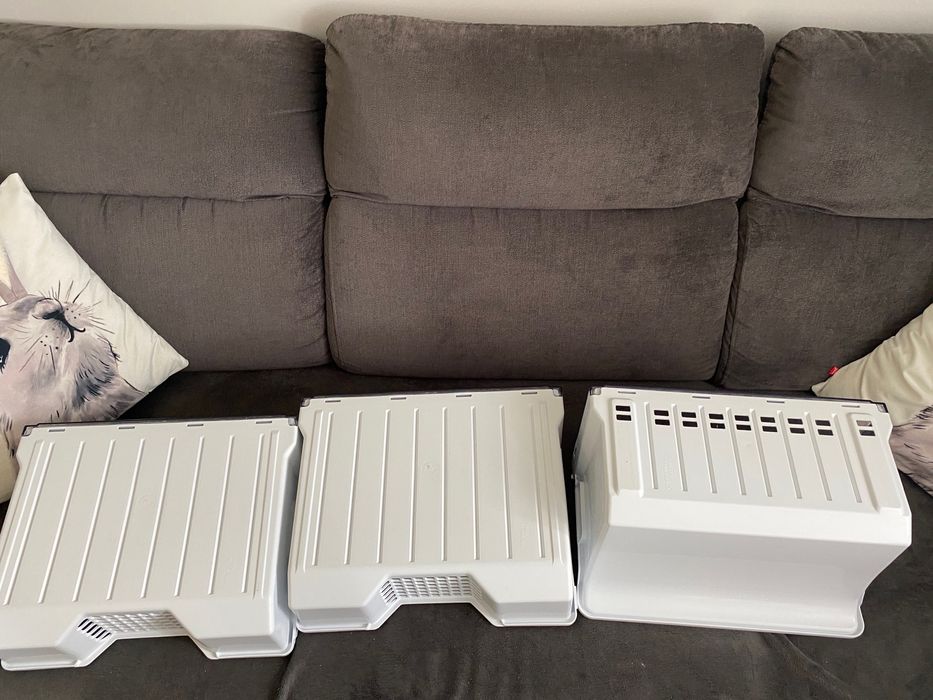 Dolna szuflada i półki do zamrażalnika lodówki Beko - BCN 130001