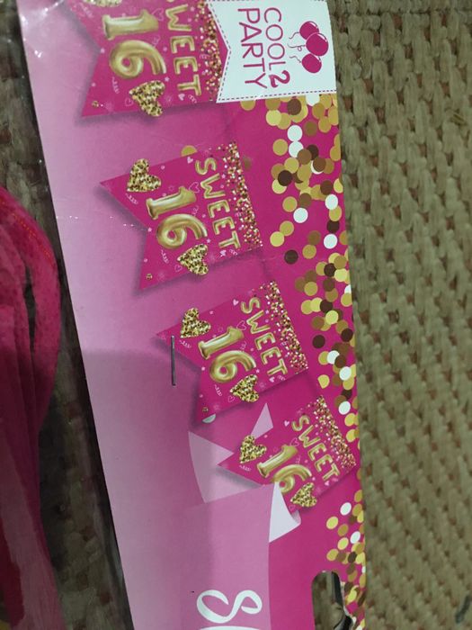 Dekorcje na 16 urodziny