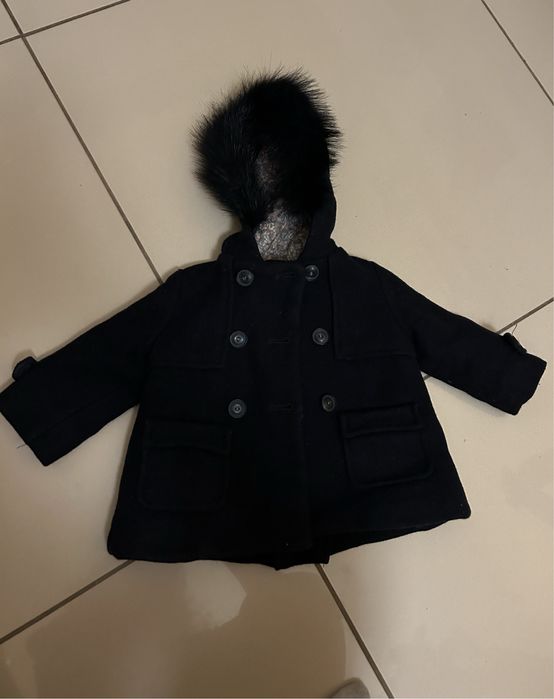 Płaszczyk z domieszką wełny Zara