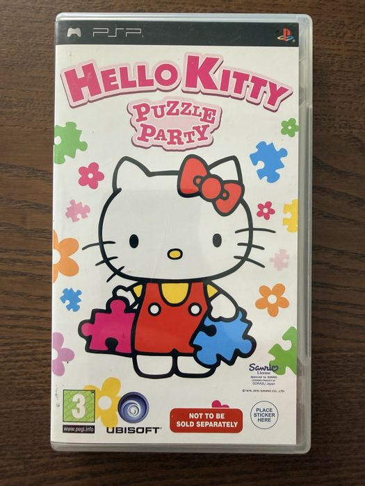 Jogo PSP Hello Kitty Puzzle Party