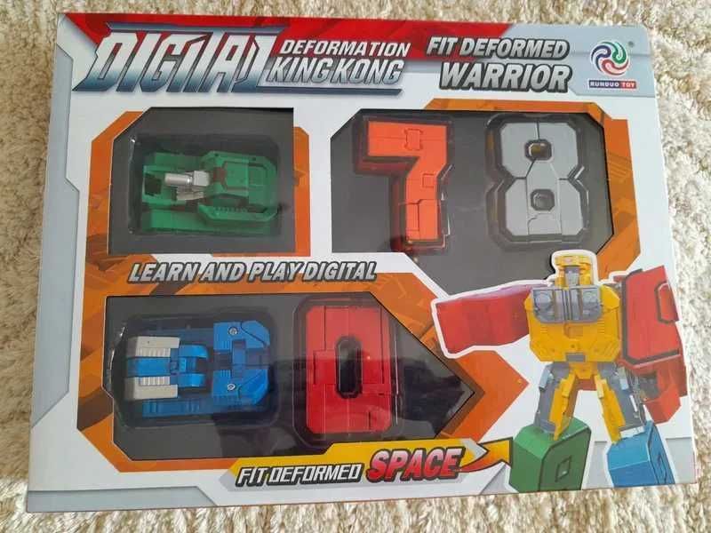 Nowy Zestaw Transformers cyfry robot Totalna Wyprzedaż !!