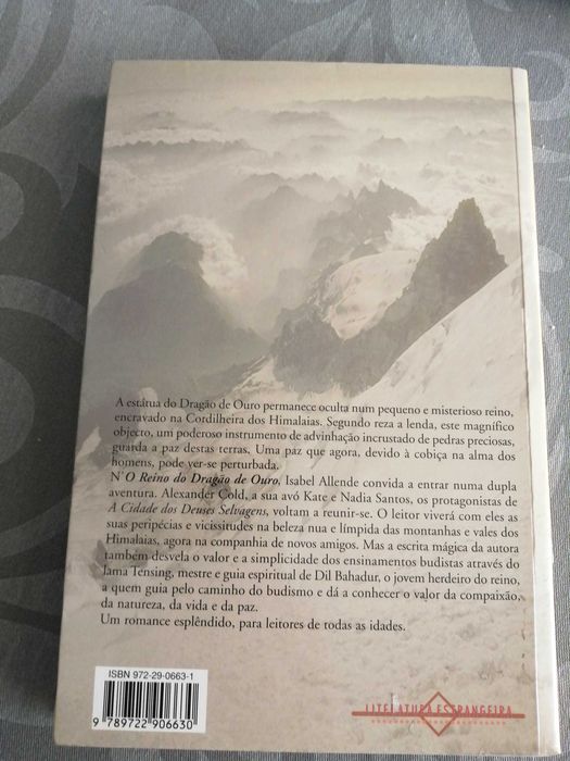 Livro O Reino do Dragão de Ouro - Isabel Allende