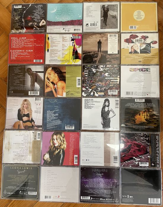 Cd’s DVD’s e Blue Ray varios musica Pop e fado