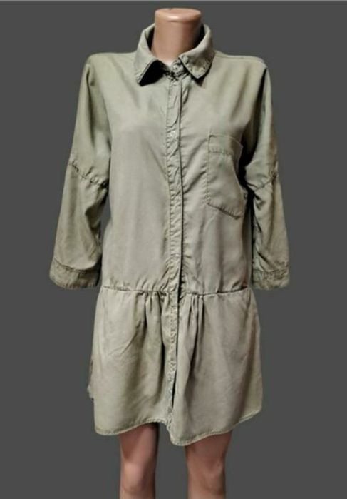 платье рубашка Zara basic, 10р С-М