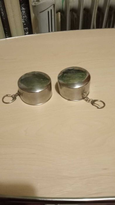 рюмки раскладные с пищевой нержавейки на 4 человека