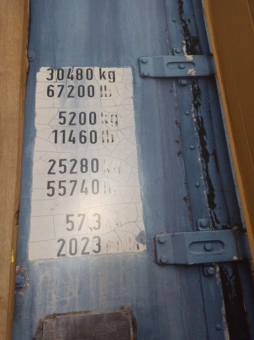 Deska, płyta w kolorze niebieskim i szarym 218 x 58,50 cm, dizajnerska