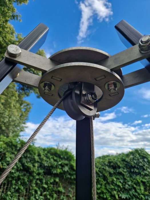 Trójnóg nierdzewny grill ognisko palenisko