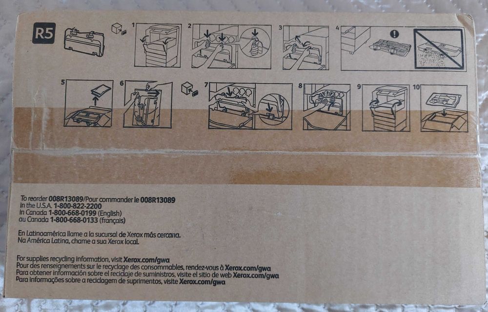 Pojemnik na proszek Xerox 008R13089 Nowy