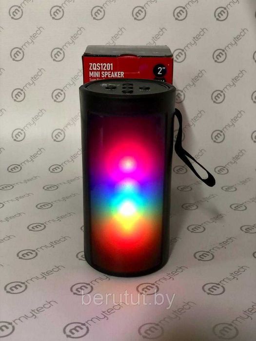 Bluetooth-колонка Sing-e ZQS-1201 Mini Speaker з функ. світломузики