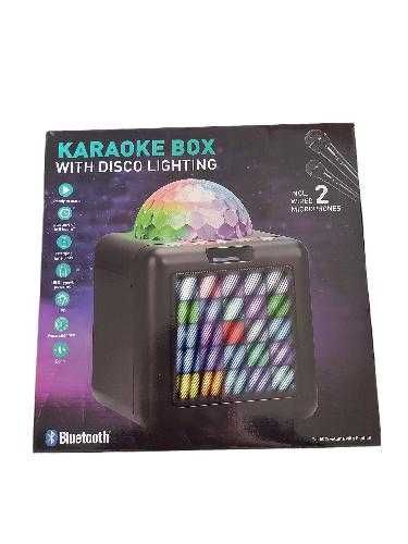 Disco Karaoke Głośnik 2 Mikrofony Mega Światła BLUETOOTH PARTY